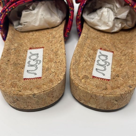 Sugar Women's Xenonc Twist-Tie Slide Sandals - Picture 11 of 12